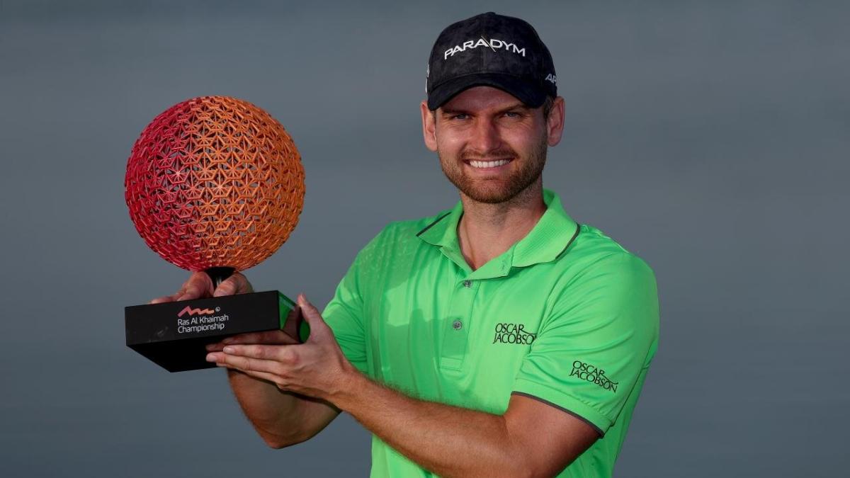 Golfer Daniel Gavins